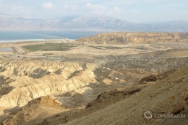 Вид на Мертвое море в Израиле. Дух захватывает.